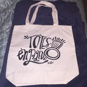 Brand New Canvas Tote Totes Engaged 💍